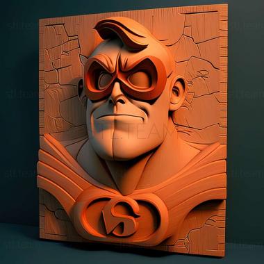 3D model The Incredibles game (STL)